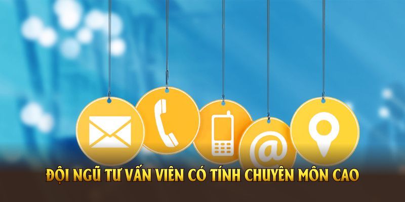 Đội ngũ tư vấn viên của nhà cái có tính chuyên môn cao